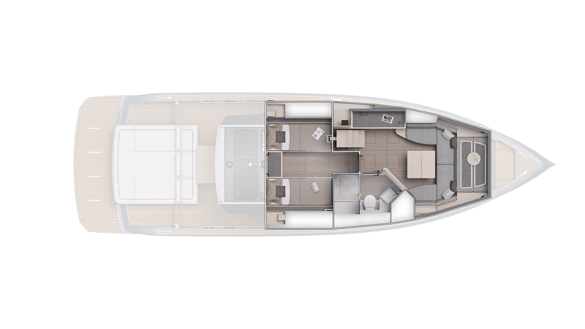 Lower Deck - Dinette (OPT)