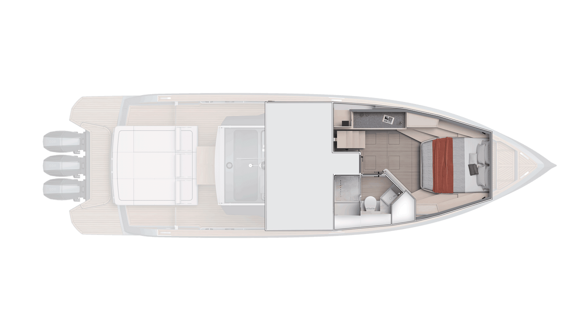 Lower Deck - 1 Cab / Versione Letto (STD)