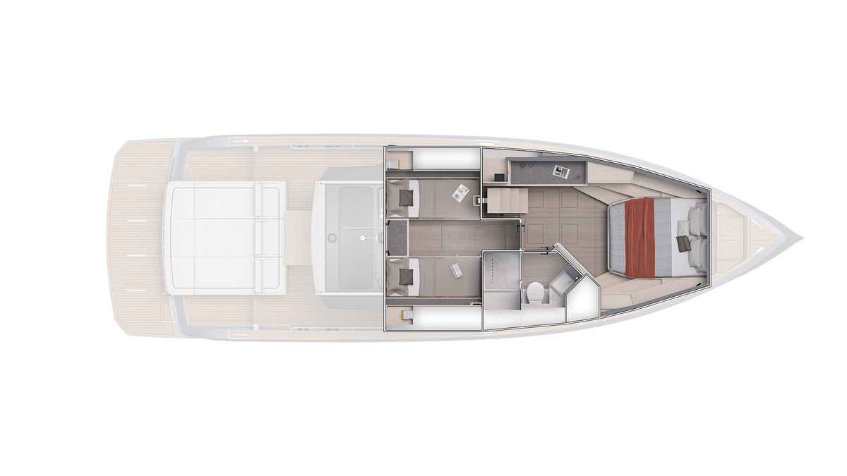 Lower Deck - Cabin (STD)