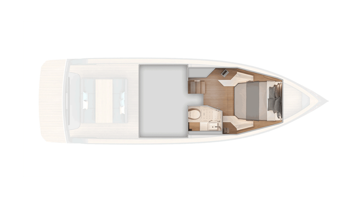Lower Deck - 1 Cabin (STD)